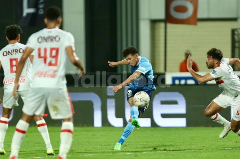 مباراة الزمالك وبيراميدز